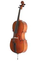 Cello CREMONA SC-25 de 1/2 con arco y funda
