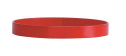 Aro de tambor 36 cm dimetro, pintado en rojo